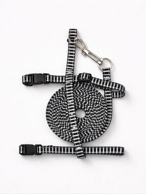 Tails & Noses Black and White Cat Harness New